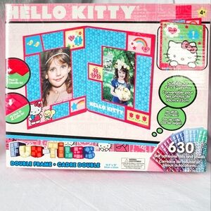 Hello Kitty Double Frame Craft Set with Fun-Tiles, NEW